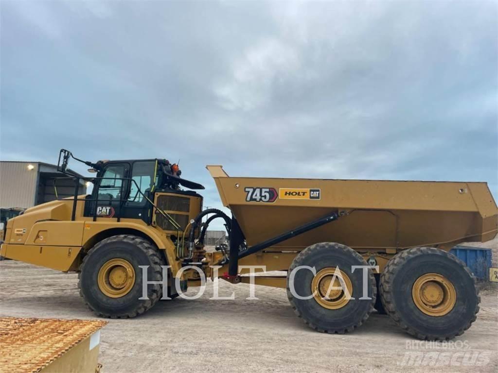 CAT 745 Шарнирно-сочленённые самосвалы