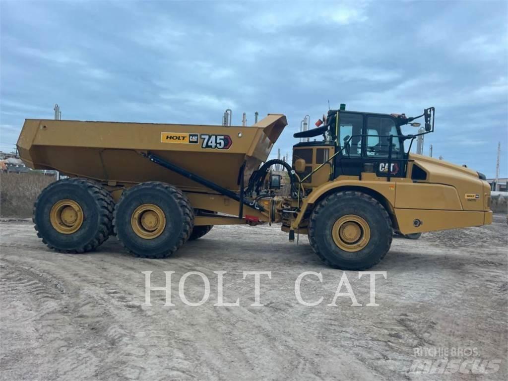 CAT 745 Шарнирно-сочленённые самосвалы