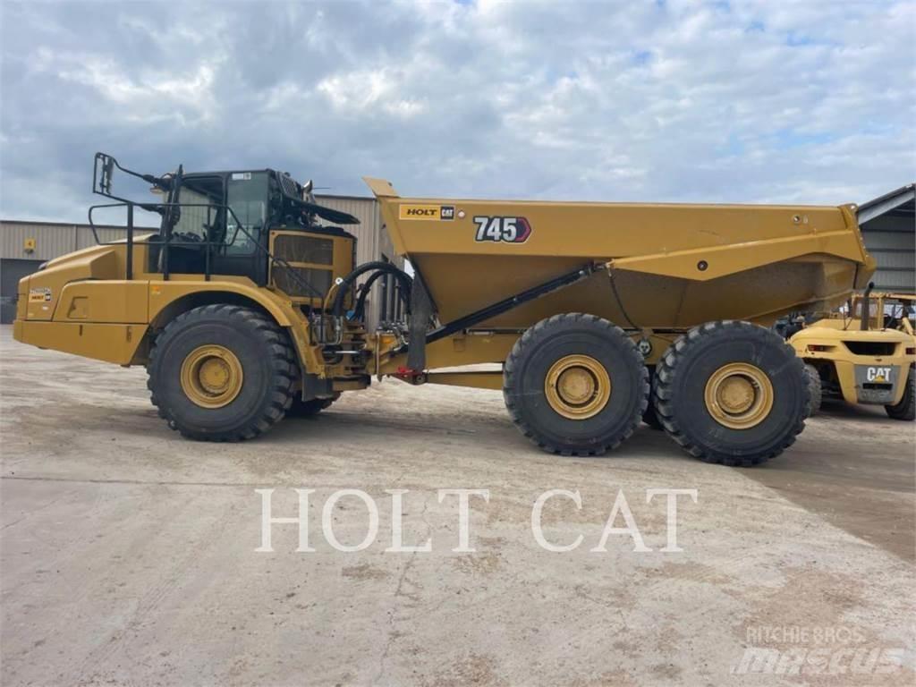 CAT 745 Шарнирно-сочленённые самосвалы