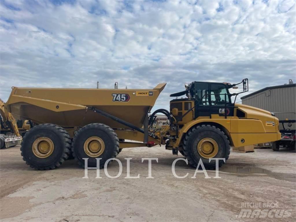 CAT 745 Шарнирно-сочленённые самосвалы