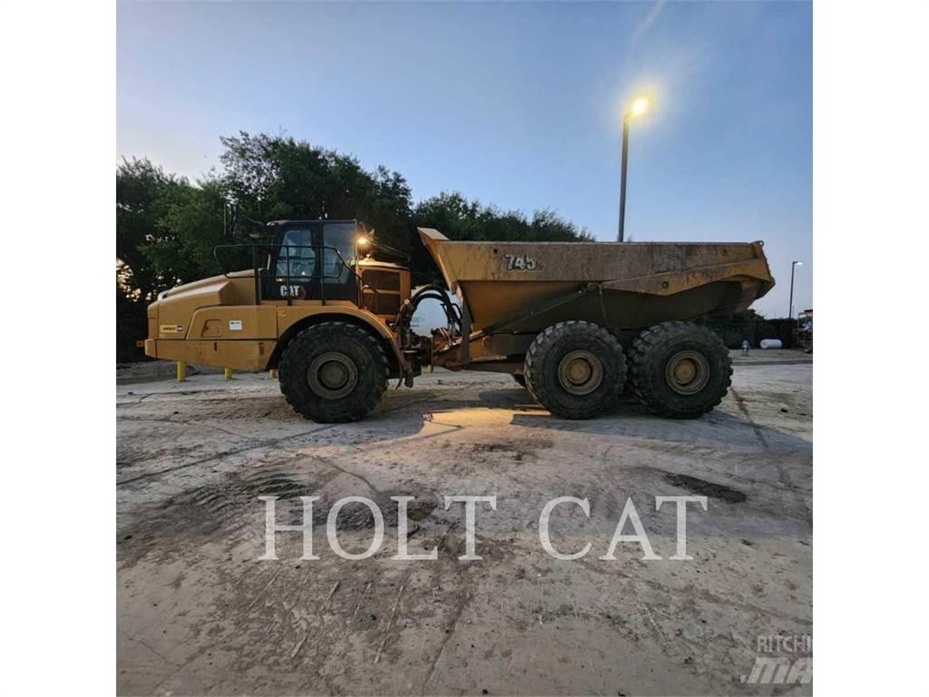CAT 745 Шарнирно-сочленённые самосвалы