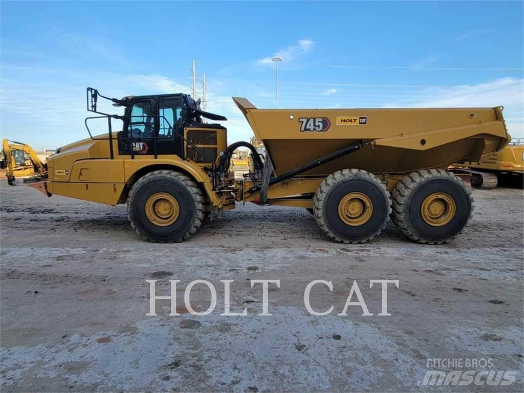 CAT 745 Шарнирно-сочленённые самосвалы