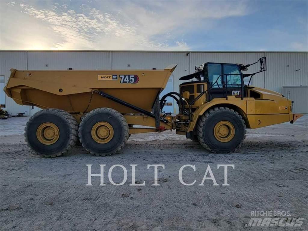 CAT 745 Шарнирно-сочленённые самосвалы