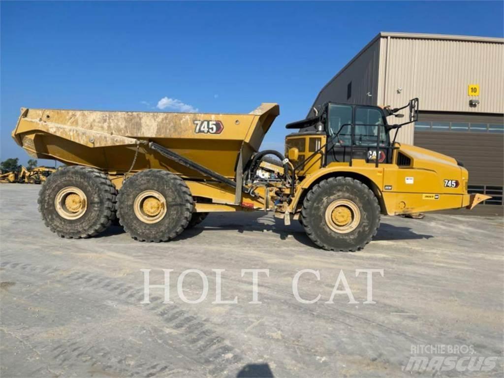 CAT 745 Шарнирно-сочленённые самосвалы