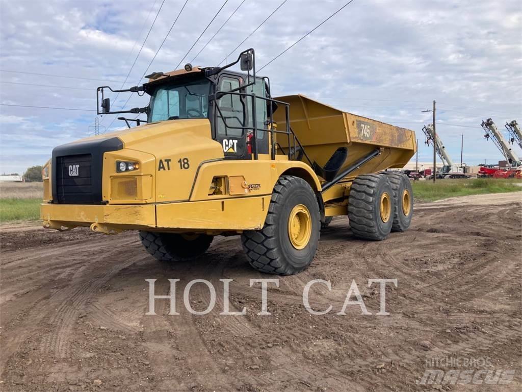 CAT 745 Шарнирно-сочленённые самосвалы