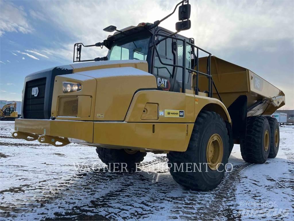 CAT 745 Шарнирно-сочленённые самосвалы