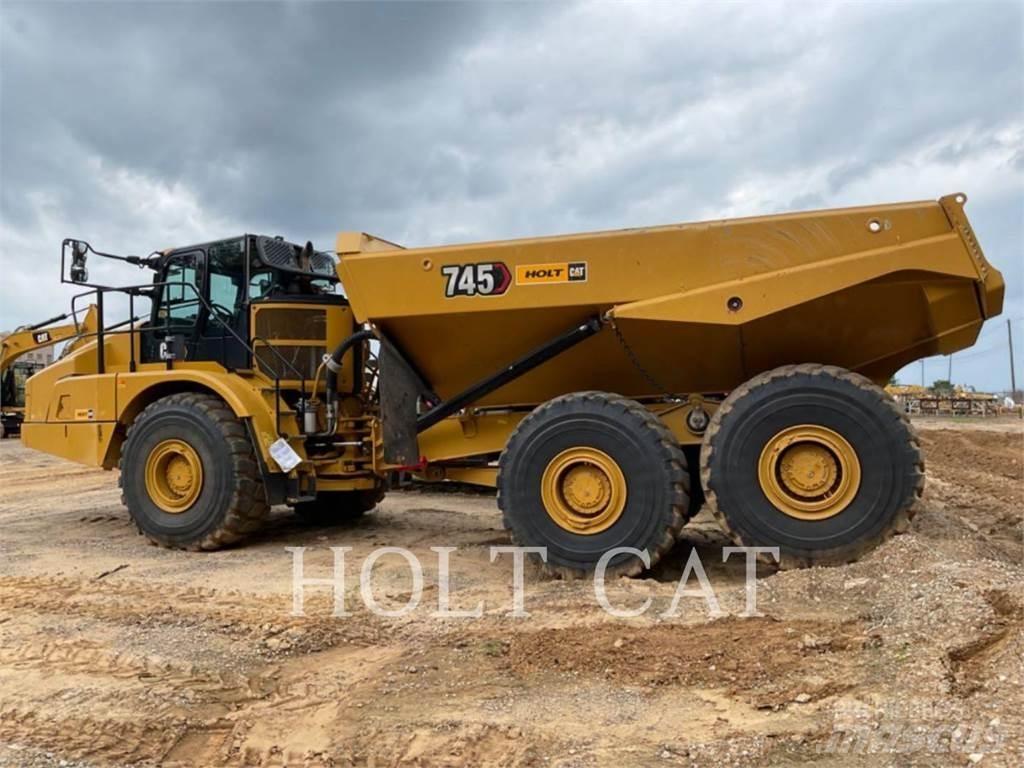 CAT 745 Шарнирно-сочленённые самосвалы