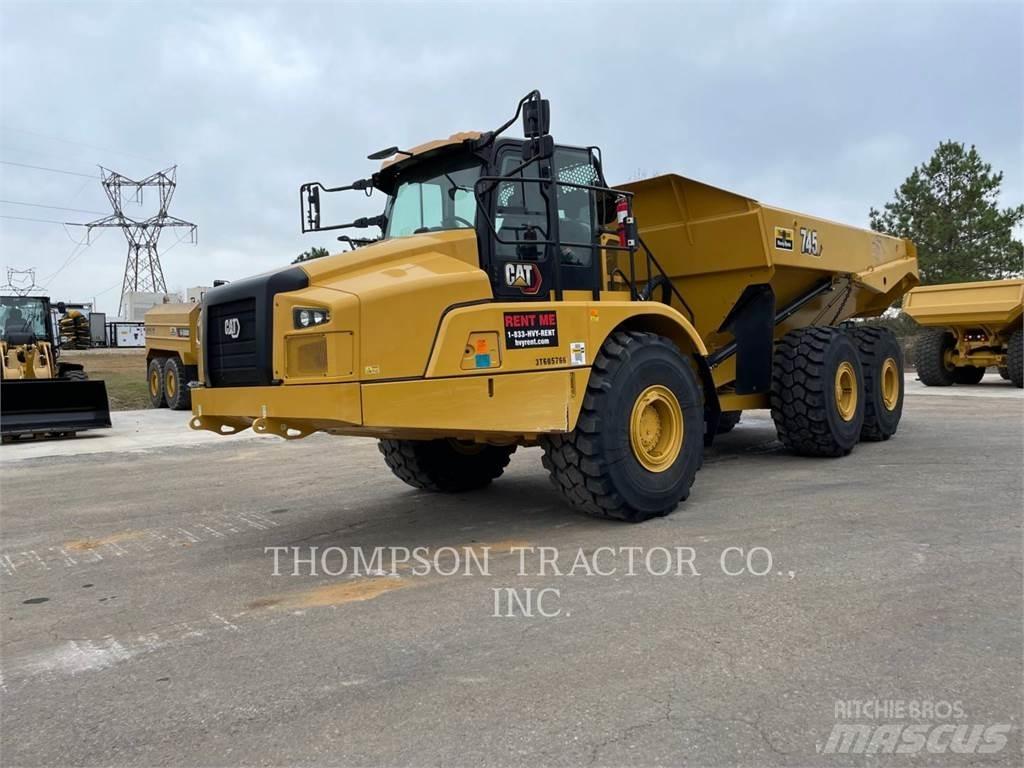 CAT 745 Шарнирно-сочленённые самосвалы