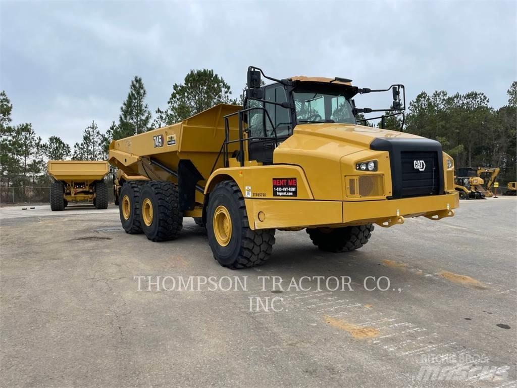 CAT 745 Шарнирно-сочленённые самосвалы