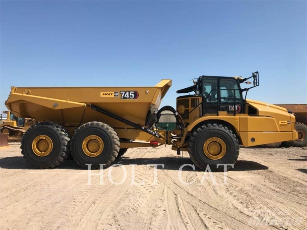 CAT 745 Шарнирно-сочленённые самосвалы