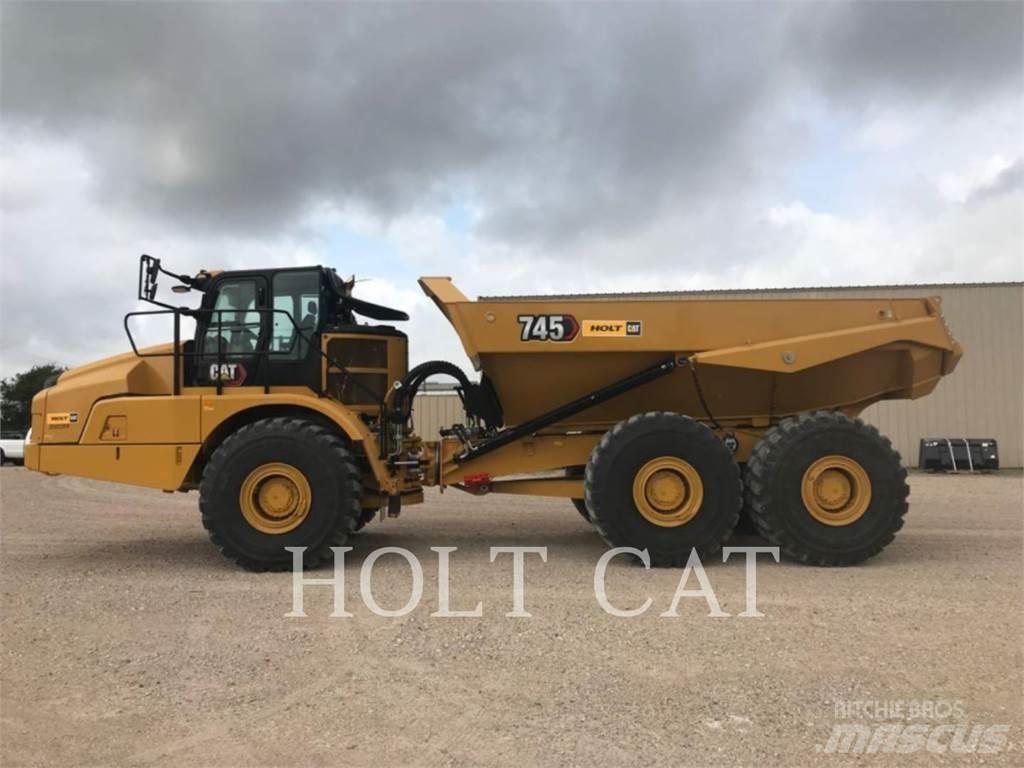 CAT 745 Шарнирно-сочленённые самосвалы