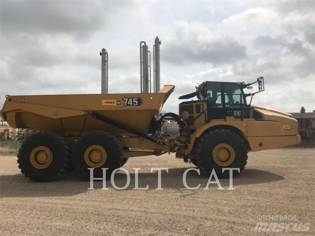 CAT 745 Шарнирно-сочленённые самосвалы
