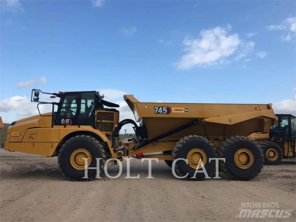 CAT 745 Шарнирно-сочленённые самосвалы