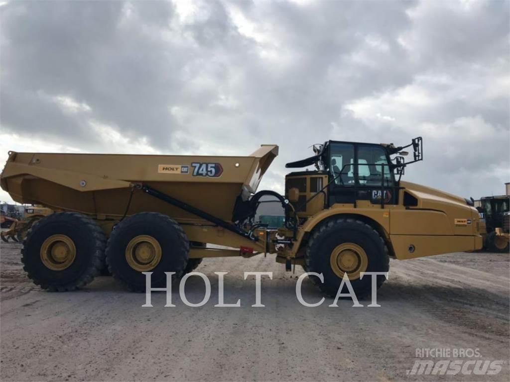 CAT 745 Шарнирно-сочленённые самосвалы