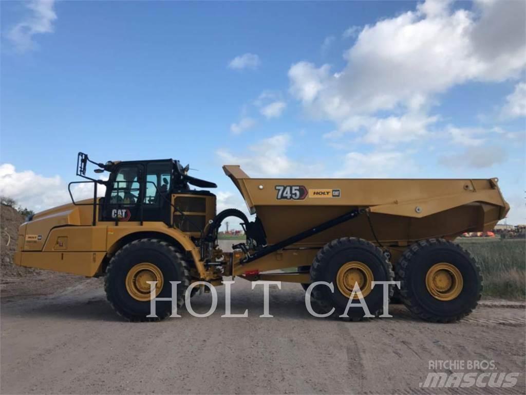 CAT 745 Шарнирно-сочленённые самосвалы