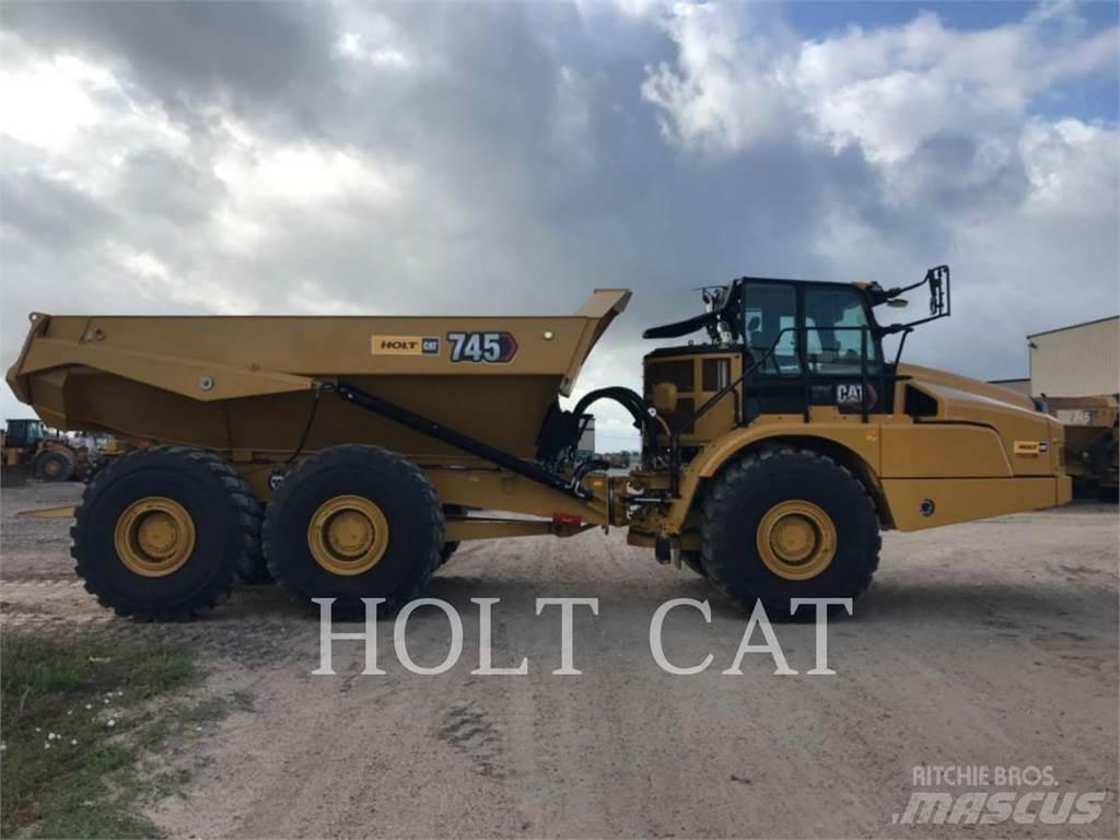 CAT 745 Шарнирно-сочленённые самосвалы