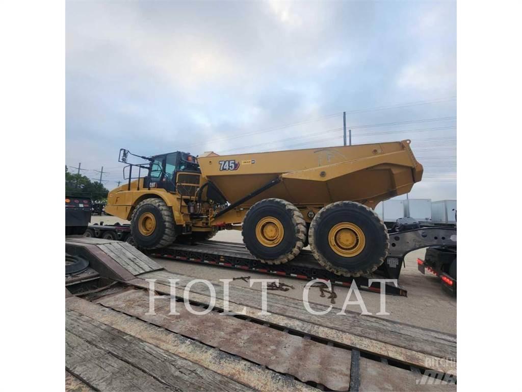 CAT 745 Шарнирно-сочленённые самосвалы