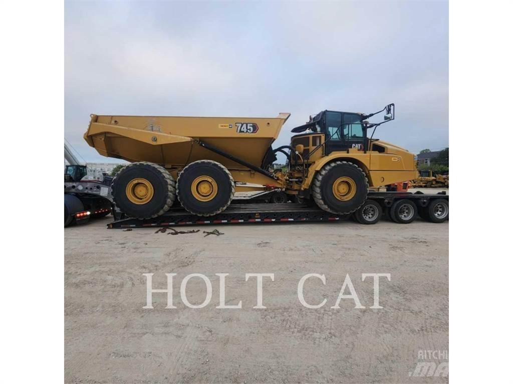 CAT 745 Шарнирно-сочленённые самосвалы