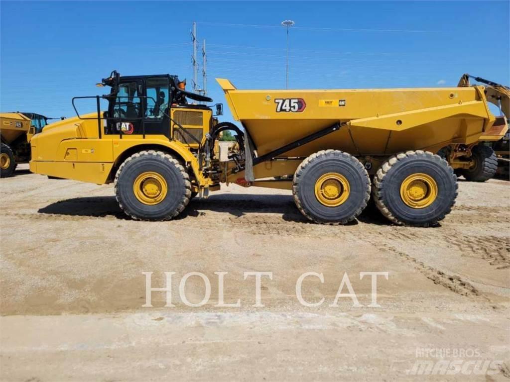 CAT 745 Шарнирно-сочленённые самосвалы
