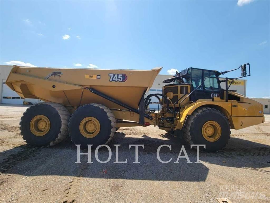 CAT 745 Шарнирно-сочленённые самосвалы