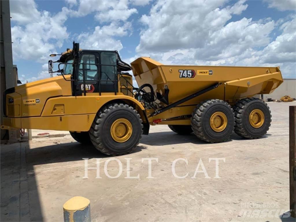 CAT 745 Шарнирно-сочленённые самосвалы
