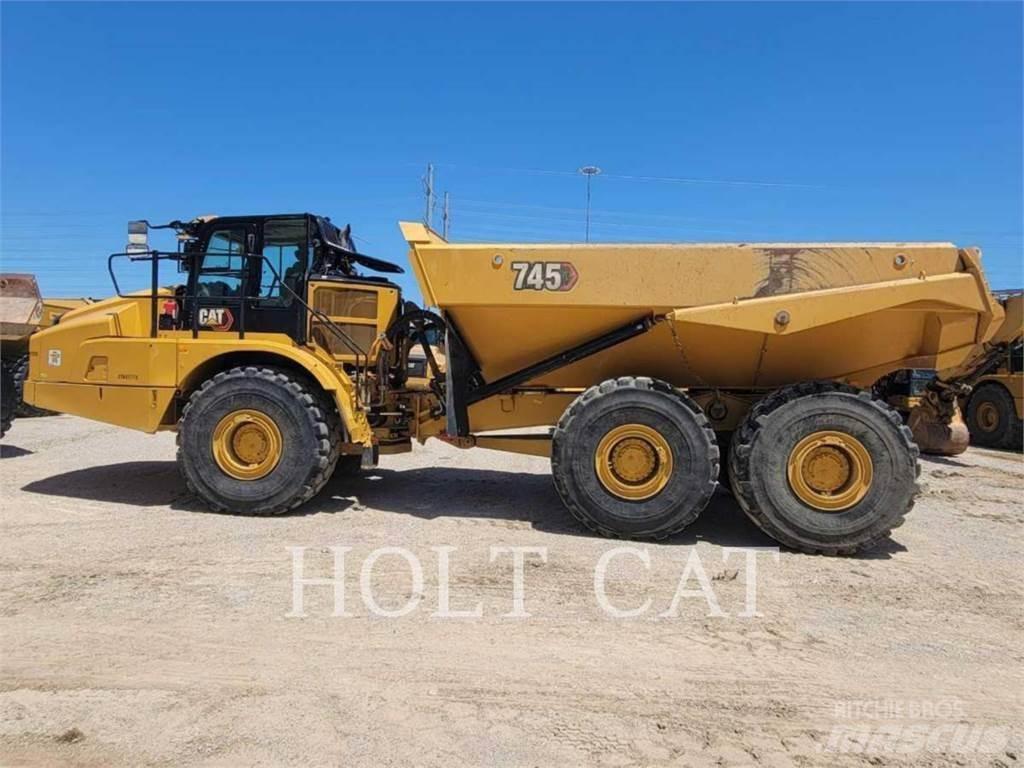 CAT 745 Шарнирно-сочленённые самосвалы