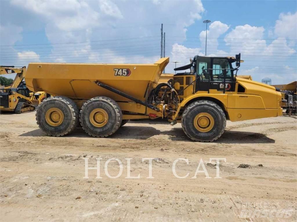 CAT 745 Шарнирно-сочленённые самосвалы