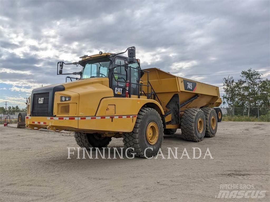 CAT 745 Шарнирно-сочленённые самосвалы