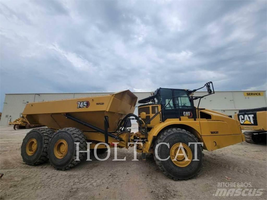 CAT 745 Шарнирно-сочленённые самосвалы