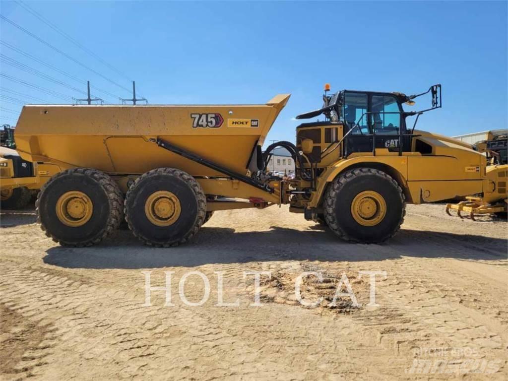 CAT 745 Шарнирно-сочленённые самосвалы