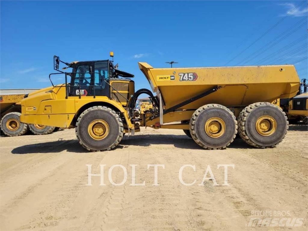CAT 745 Шарнирно-сочленённые самосвалы