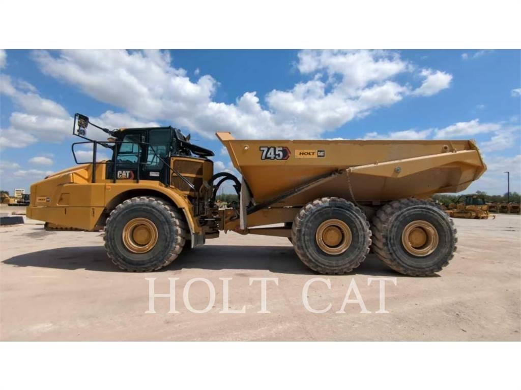 CAT 745 Шарнирно-сочленённые самосвалы