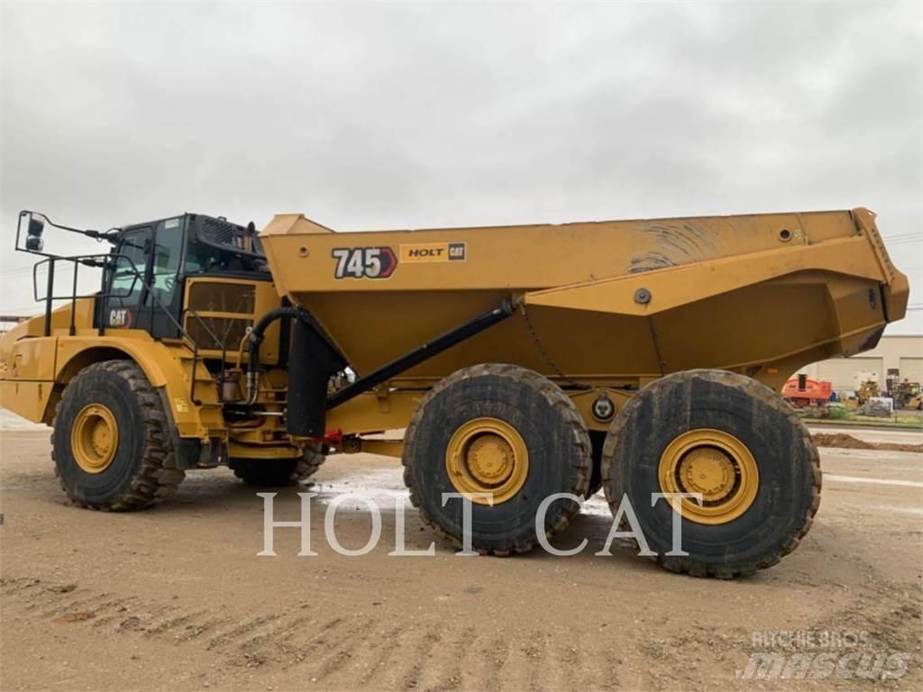 CAT 745 Шарнирно-сочленённые самосвалы