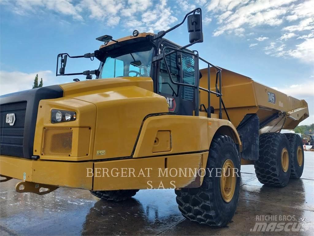 CAT 745 Шарнирно-сочленённые самосвалы