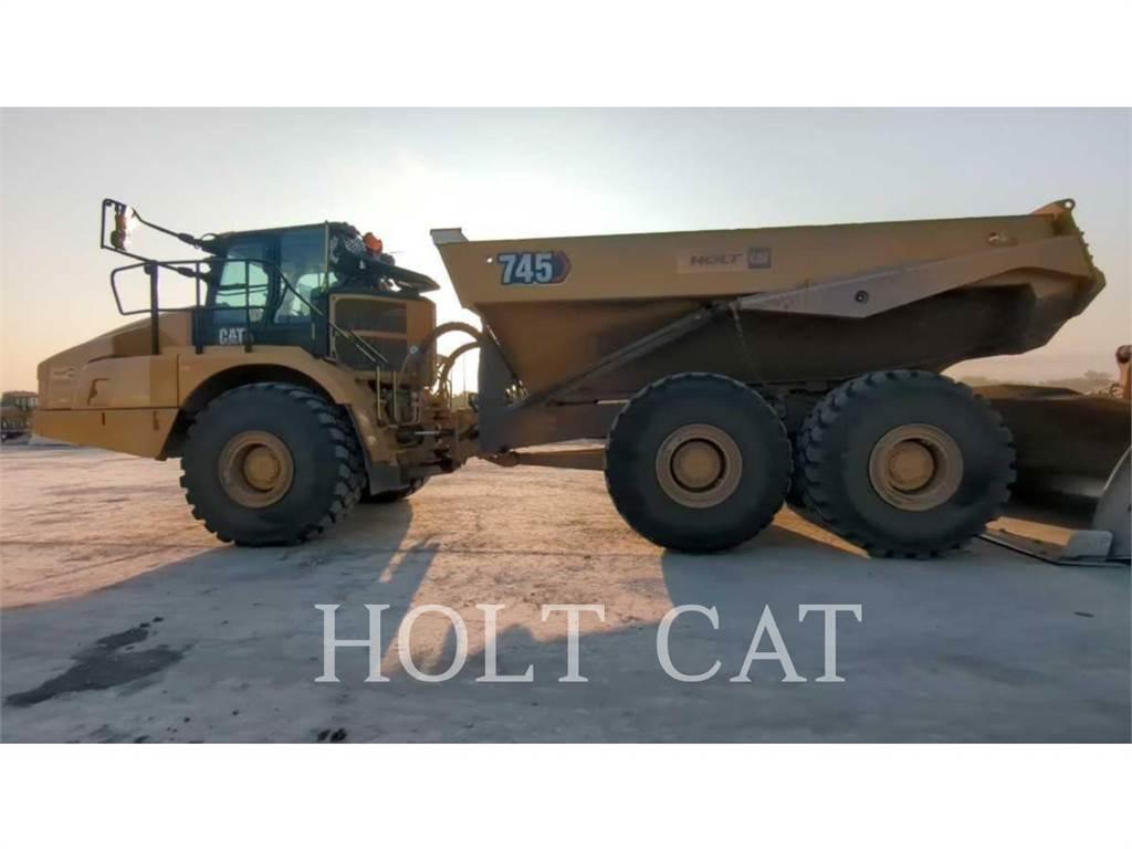 CAT 745 Шарнирно-сочленённые самосвалы