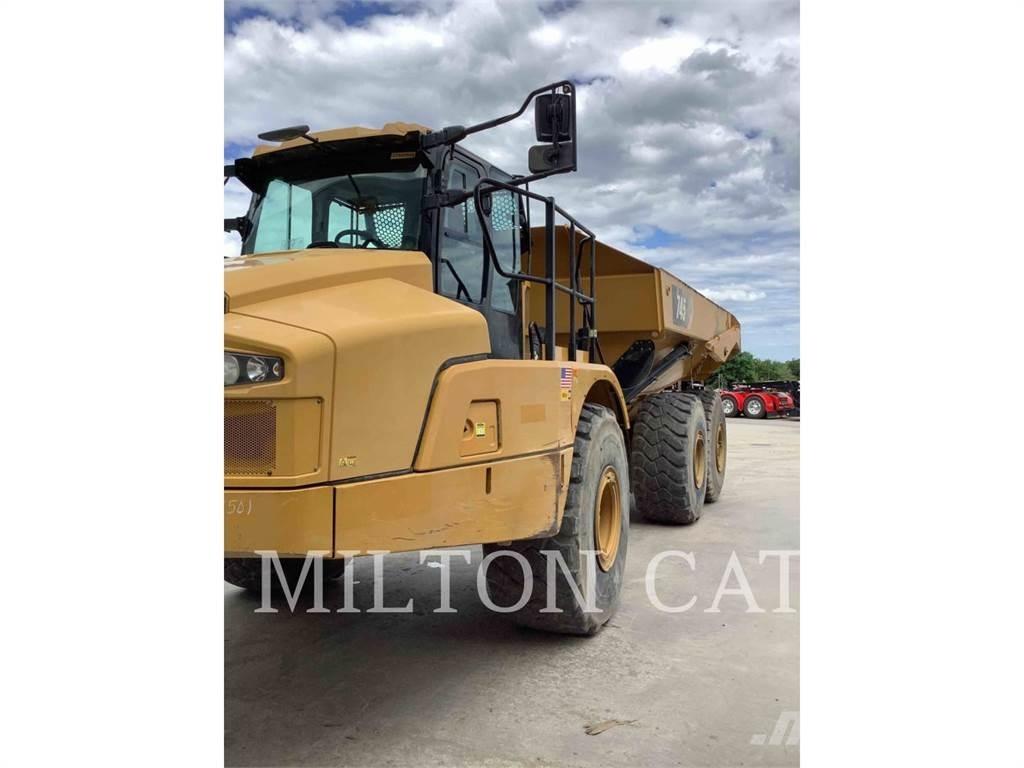 CAT 745 Шарнирно-сочленённые самосвалы
