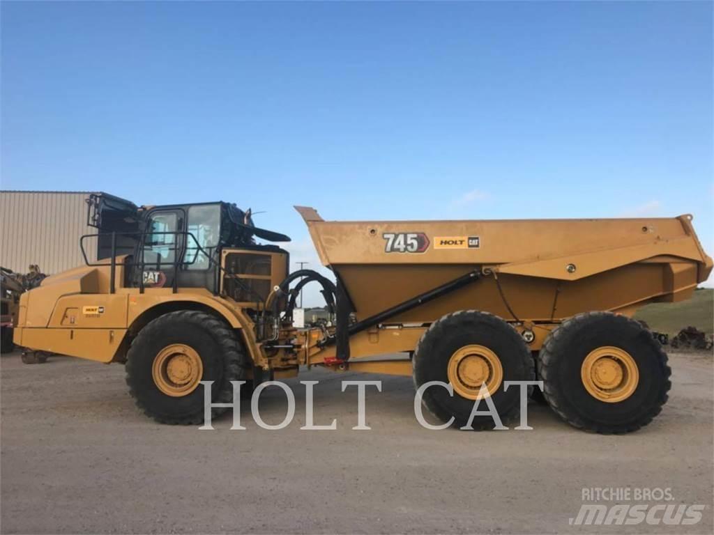 CAT 745 Шарнирно-сочленённые самосвалы