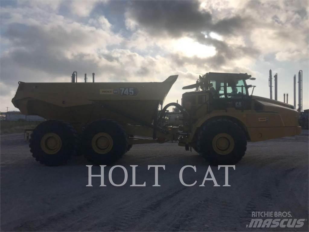 CAT 745 Шарнирно-сочленённые самосвалы