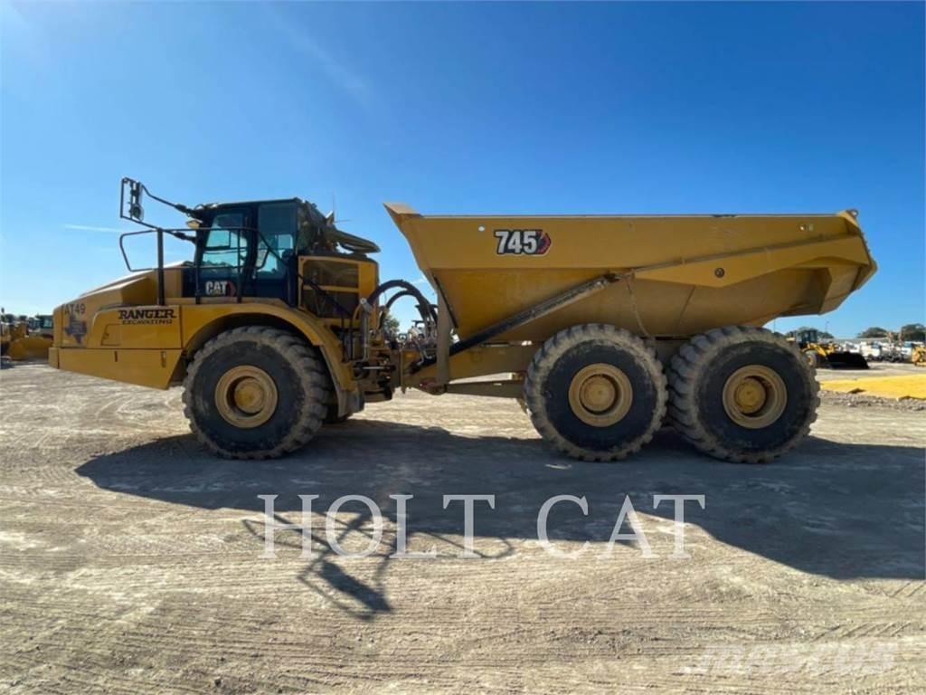 CAT 745 Шарнирно-сочленённые самосвалы
