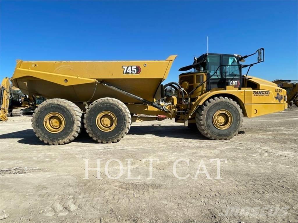 CAT 745 Шарнирно-сочленённые самосвалы