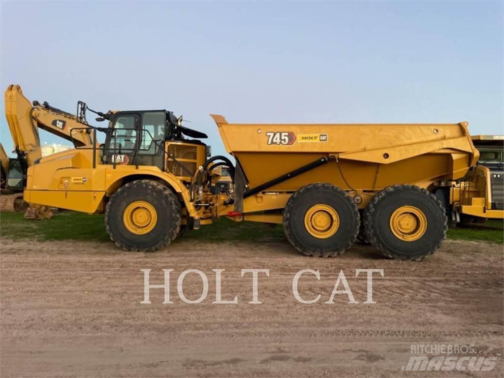 CAT 745 Шарнирно-сочленённые самосвалы