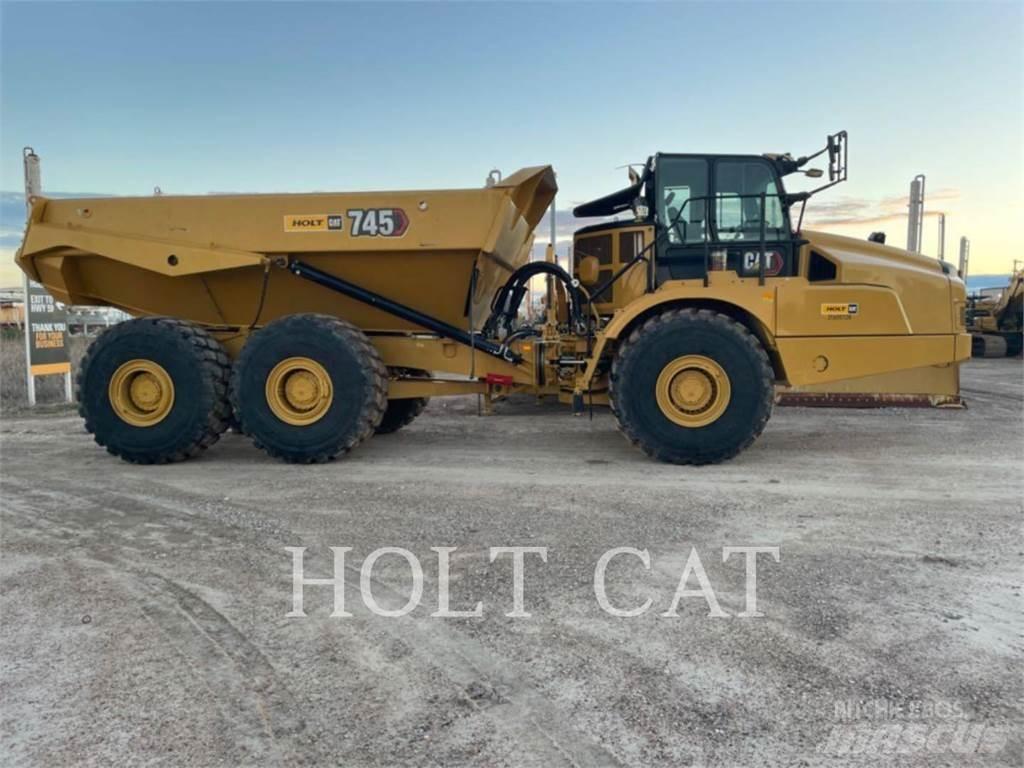 CAT 745 Шарнирно-сочленённые самосвалы