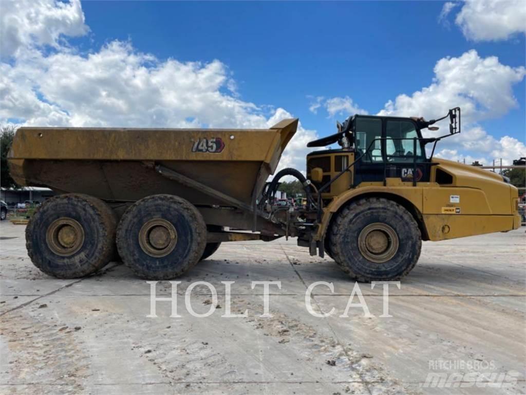 CAT 745 Шарнирно-сочленённые самосвалы