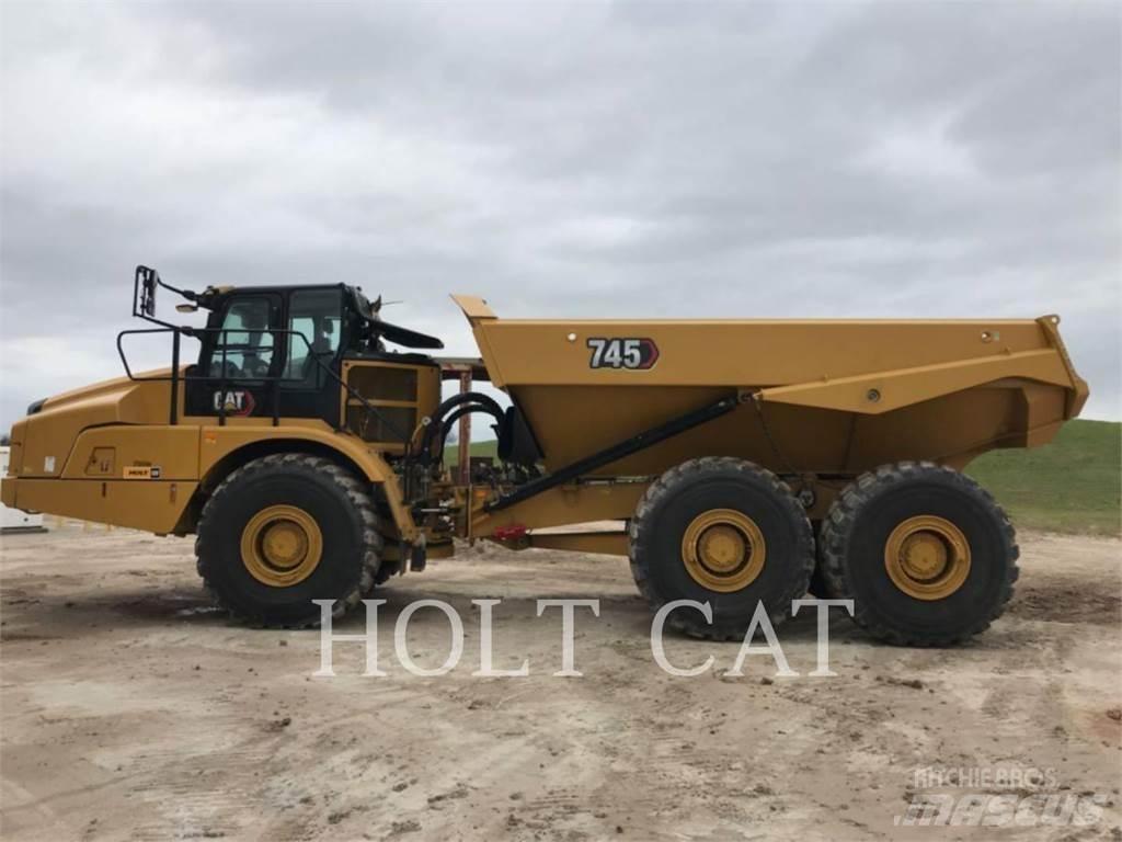 CAT 745 Шарнирно-сочленённые самосвалы