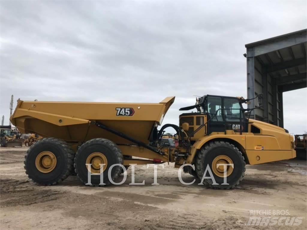 CAT 745 Шарнирно-сочленённые самосвалы