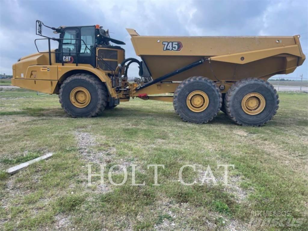 CAT 745 Шарнирно-сочленённые самосвалы