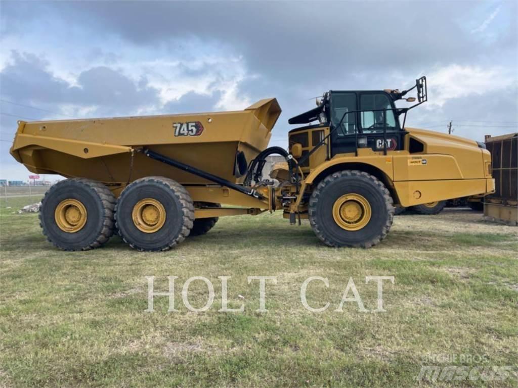 CAT 745 Шарнирно-сочленённые самосвалы