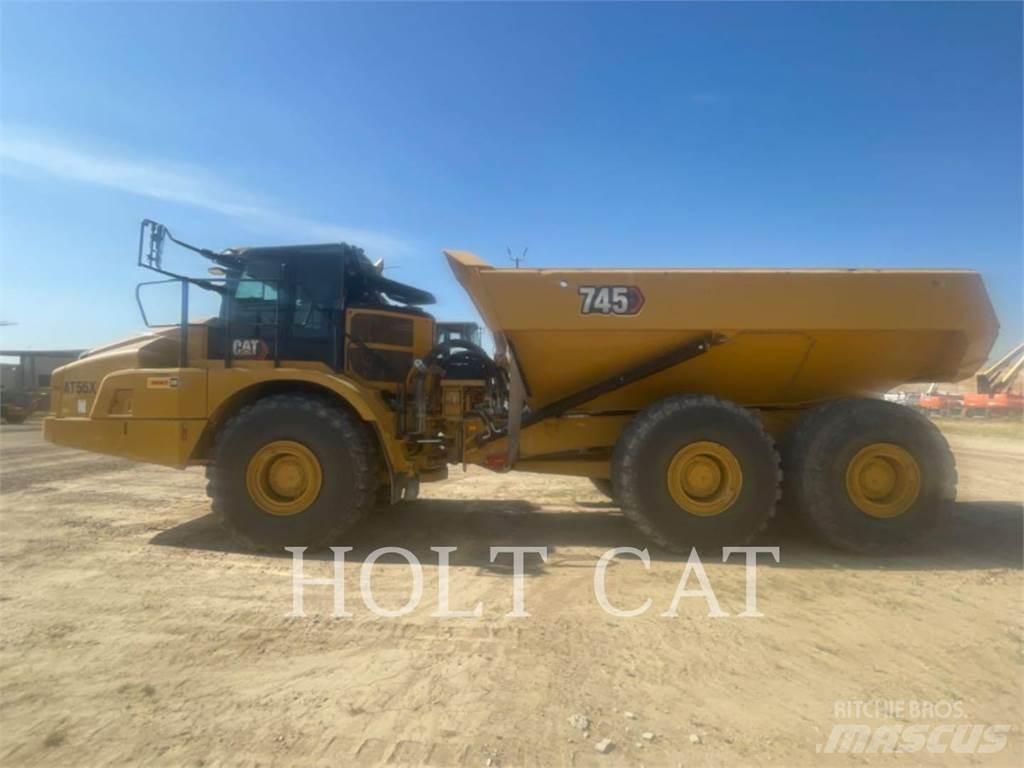 CAT 745 Шарнирно-сочленённые самосвалы