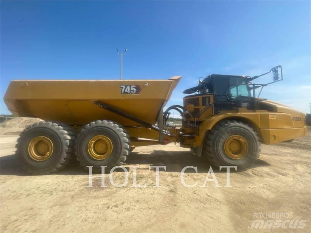 CAT 745 Шарнирно-сочленённые самосвалы