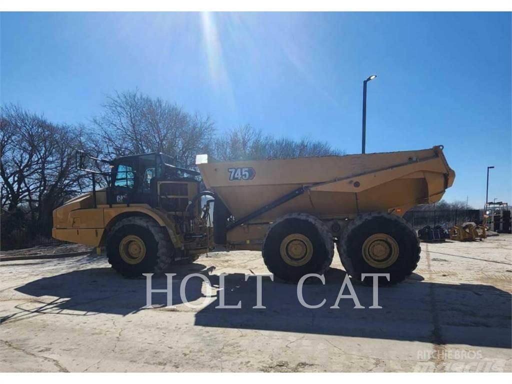 CAT 745 Шарнирно-сочленённые самосвалы